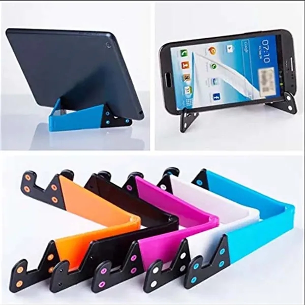 Portable desk travel pocket mount foldable cell phone stand - Portable desk travel pocket mount foldable cell phone stand - Image 2 of 4