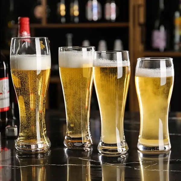 15 oz Beer Craft Glass Drinking Tall Mug and Glassware - 15 oz Beer Craft Glass Drinking Tall Mug and Glassware - Image 4 of 7