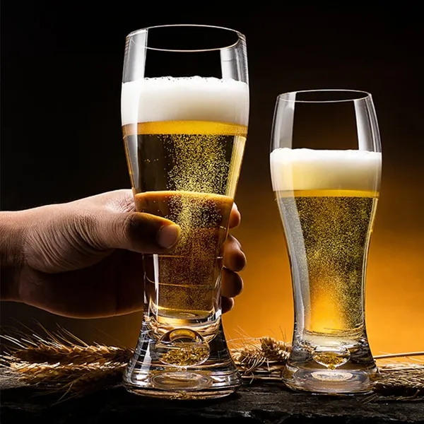 15 oz Beer Craft Glass Drinking Tall Mug and Glassware - 15 oz Beer Craft Glass Drinking Tall Mug and Glassware - Image 5 of 7