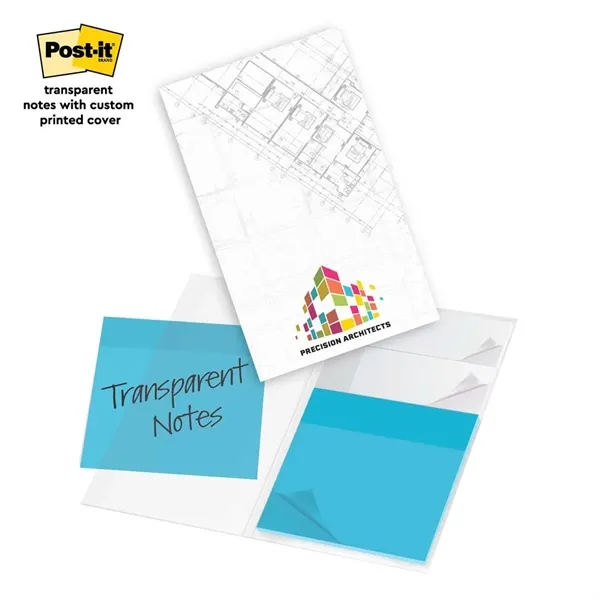 Post-it® Transparent Notes with Custom Printed Cover - Post-it® Transparent Notes with Custom Printed Cover - Image 2 of 2