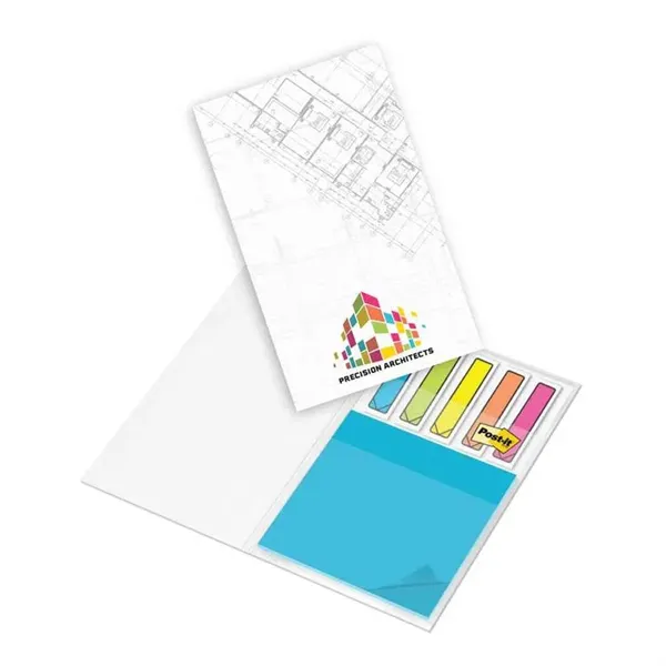Post-it® Transparent Notes + Arrow Flags in Custom Cover - Post-it® Transparent Notes + Arrow Flags in Custom Cover - Image 0 of 1