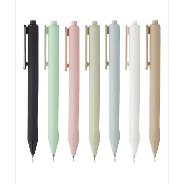 Union Printed - Matte Soft Rubber Coated Ballpoint Pens - Union Printed - Matte Soft Rubber Coated Ballpoint Pens - Image 1 of 1