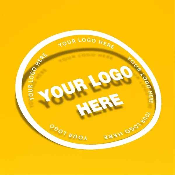 4" Clear Sticker Waterproof Label Decal with Image Logo - 4" Clear Sticker Waterproof Label Decal with Image Logo - Image 0 of 1