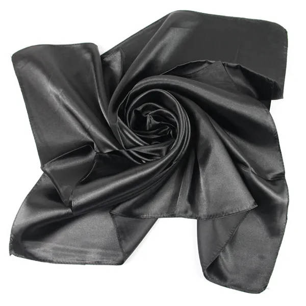 Custom Satin Square Hair Wrap