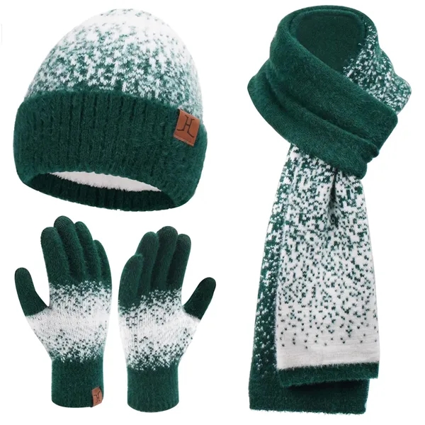 Winter Knit Beanie Hat