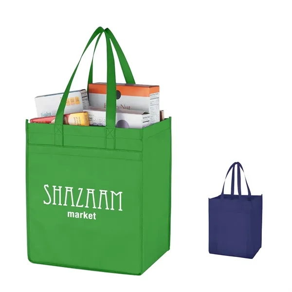 Non-Woven Market Shopper Tote Bag - Non-Woven Market Shopper Tote Bag - Image 0 of 16