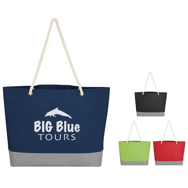 Boca Tote Bag With Rope Handles - Boca Tote Bag With Rope Handles - Image 2 of 19