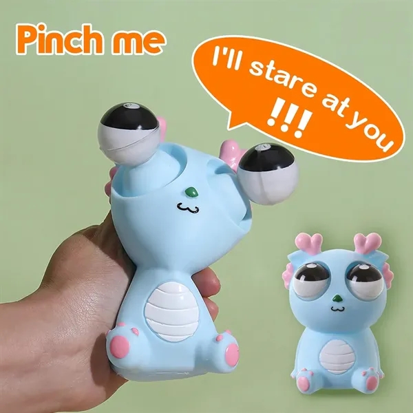 Squeeze Eye Popping Out Stress Relief Cute Dragon Toy - Squeeze Eye Popping Out Stress Relief Cute Dragon Toy - Image 5 of 5