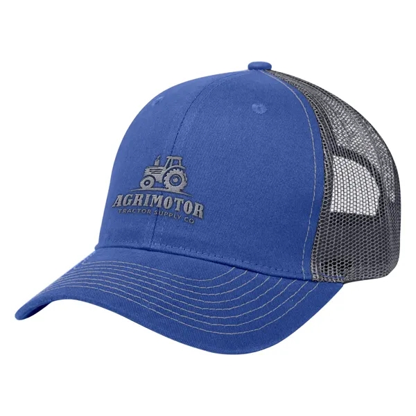 Cotton Twill Mesh Back Cap - Cotton Twill Mesh Back Cap - Image 23 of 45