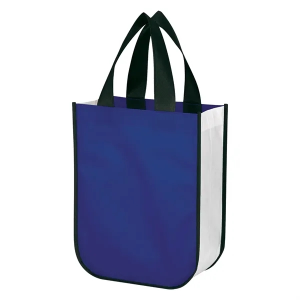 Lola Laminated Non-Woven Shopper Tote Bag - Lola Laminated Non-Woven Shopper Tote Bag - Image 7 of 27