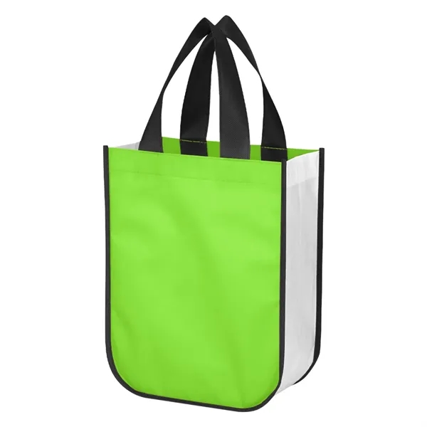 Lola Laminated Non-Woven Shopper Tote Bag - Lola Laminated Non-Woven Shopper Tote Bag - Image 25 of 27