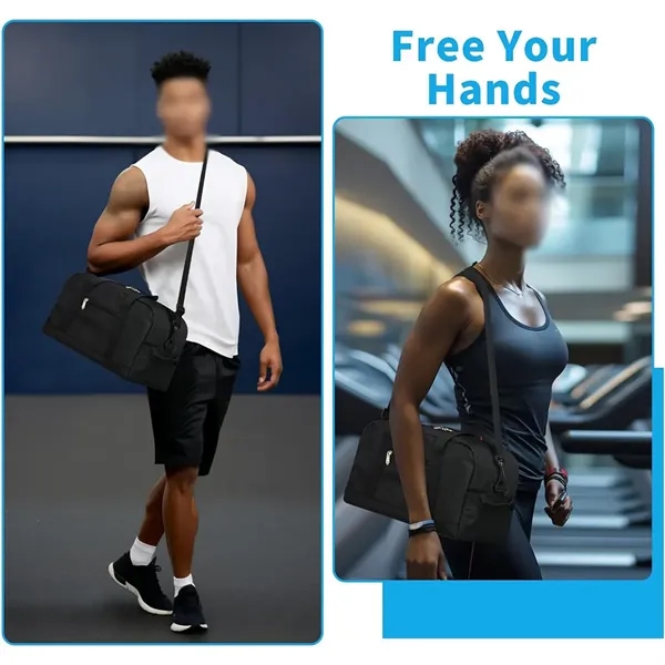 Large Capacity Lightweight Sports Fitness Tote Crossbody Bag - Large Capacity Lightweight Sports Fitness Tote Crossbody Bag - Image 4 of 4