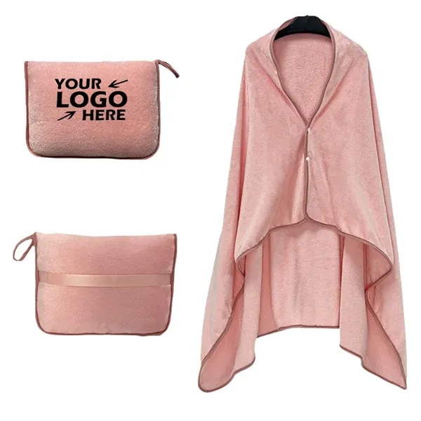 Multifunctional Airplane Travel Blanket - Multifunctional Airplane Travel Blanket - Image 2 of 10