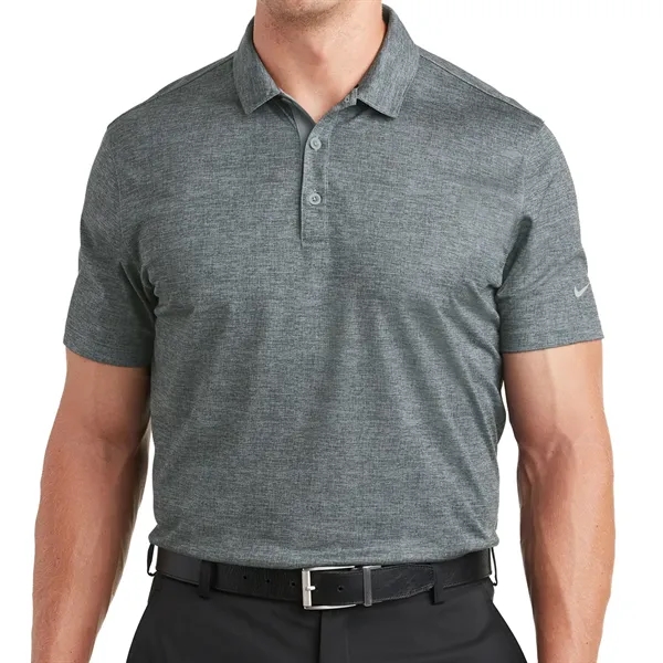 Nike Dri-FIT Crosshatch Polo - Nike Dri-FIT Crosshatch Polo - Image 3 of 4