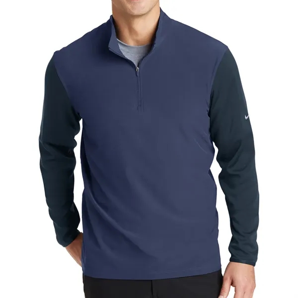 Nike Dri-FIT Fabric Mix 1/2-Zip Cover-Up - Nike Dri-FIT Fabric Mix 1/2-Zip Cover-Up - Image 3 of 3