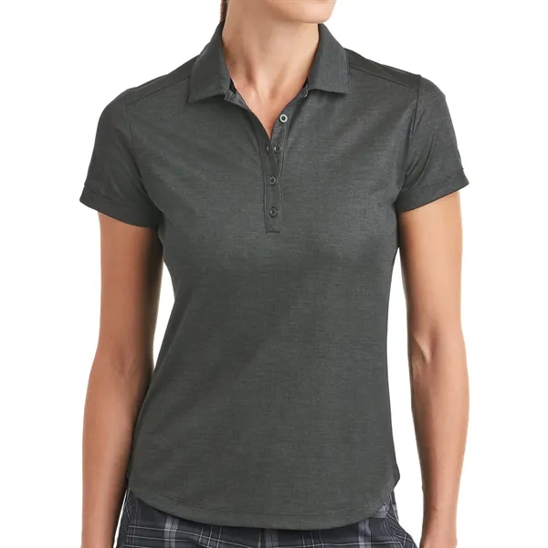 Nike Ladies Dri-FIT Crosshatch Polo - Nike Ladies Dri-FIT Crosshatch Polo - Image 1 of 4