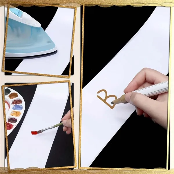 Personalized Ribbon Blank Satin Sashes for Decorations - Personalized Ribbon Blank Satin Sashes for Decorations - Image 2 of 4