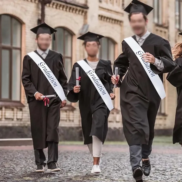 Personalized Ribbon Blank Satin Sashes for Decorations - Personalized Ribbon Blank Satin Sashes for Decorations - Image 4 of 4