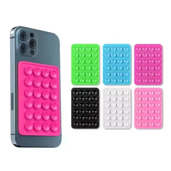 Silicone Suction Phone Case Adhesive Mount - Silicone Suction Phone Case Adhesive Mount - Image 1 of 5