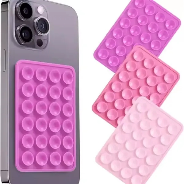 Silicone Suction Phone Case Adhesive Mount - Silicone Suction Phone Case Adhesive Mount - Image 2 of 5