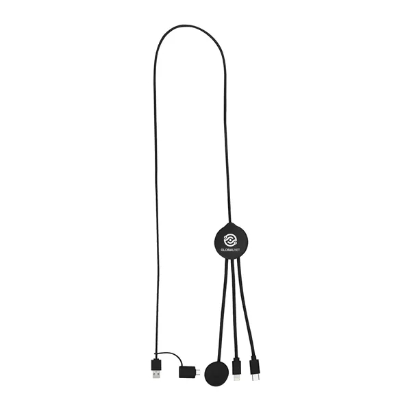 Custom 3' Multi-Charging Cable With Watch Dock