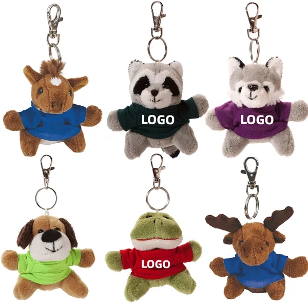 Customizable 3D Plush Keychain - Customizable 3D Plush Keychain - Image 0 of 4