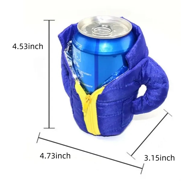 The Puffy Jacket - Insulated 12 oz Can Cooler - The Puffy Jacket - Insulated 12 oz Can Cooler - Image 1 of 7