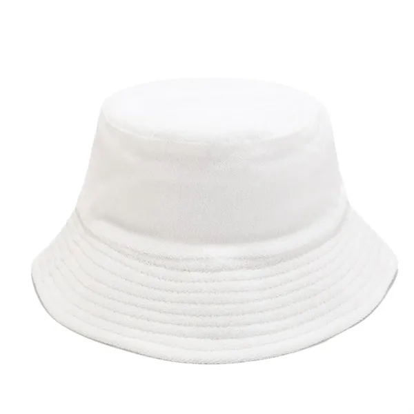 Adjustable Terry Cloth Fisherman Bucket Hat - Adjustable Terry Cloth Fisherman Bucket Hat - Image 1 of 1