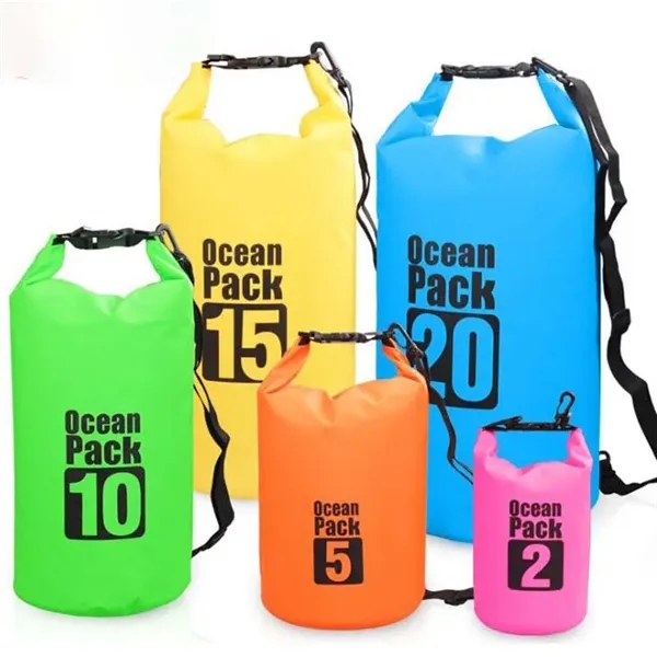 10L 500D Tarpaulin PVC Dry Bag - 10L 500D Tarpaulin PVC Dry Bag - Image 0 of 3