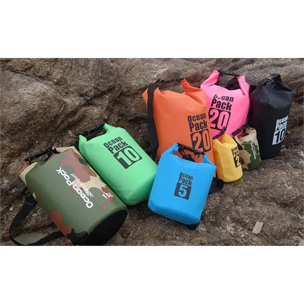 10L 500D Tarpaulin PVC Dry Bag - 10L 500D Tarpaulin PVC Dry Bag - Image 3 of 3