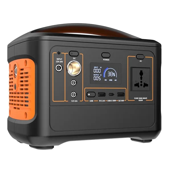 600W Portable Power Station - 600W Portable Power Station - Image 1 of 11