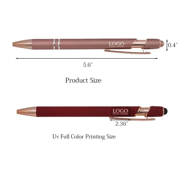 Giveaway Rose Gold Metal Stylus Pen - Giveaway Rose Gold Metal Stylus Pen - Image 8 of 9