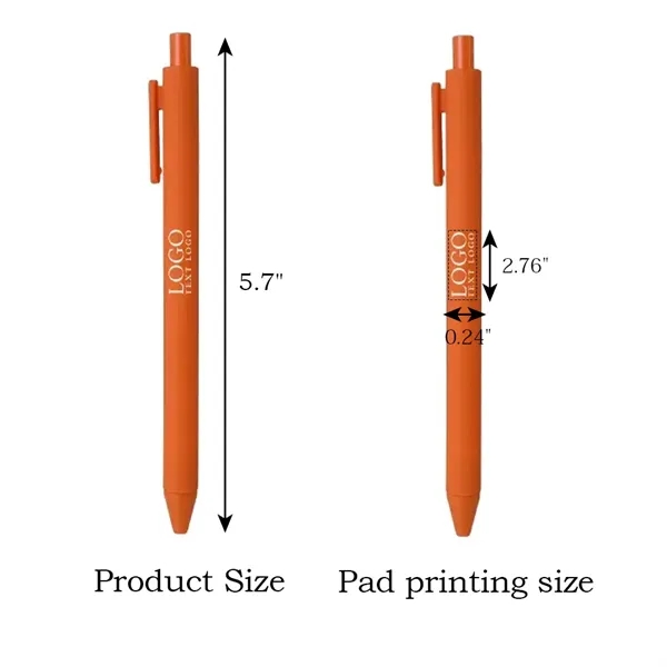 Soft Touch Gel Ink Pen - Soft Touch Gel Ink Pen - Image 1 of 12