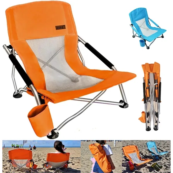 Camping Folding Chair with Cup Holder - Camping Folding Chair with Cup Holder - Image 0 of 3