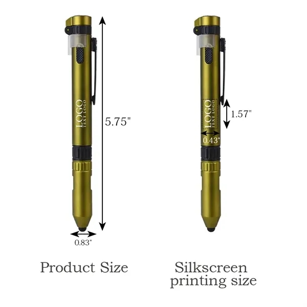 Promo 6-In-1 Quest Multi Tool Pen - Promo 6-In-1 Quest Multi Tool Pen - Image 1 of 8