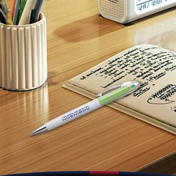 Jazeo 2in1 Ball Point Pen with Highlighter - Jazeo 2in1 Ball Point Pen with Highlighter - Image 1 of 6