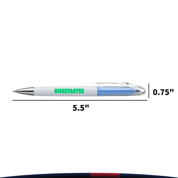 Jazeo 2in1 Ball Point Pen with Highlighter - Jazeo 2in1 Ball Point Pen with Highlighter - Image 2 of 6