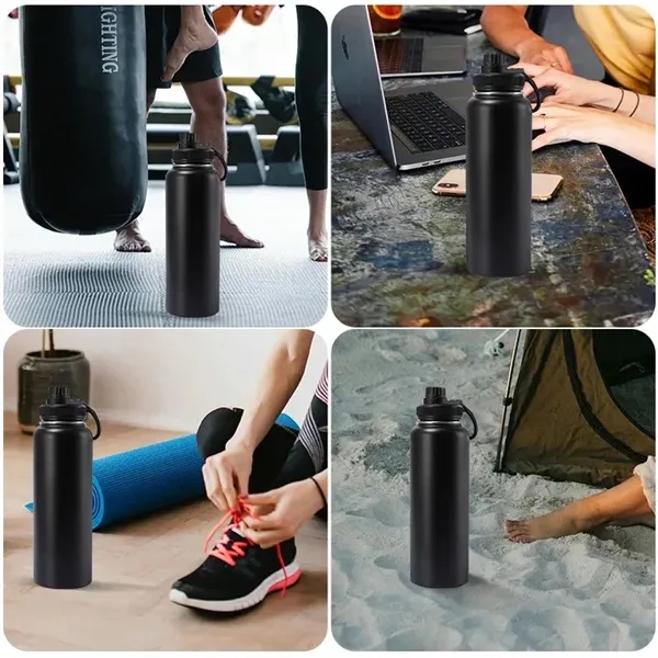 32oz. Vacuum Insulated Sports Water Bottle - 32oz. Vacuum Insulated Sports Water Bottle - Image 3 of 3