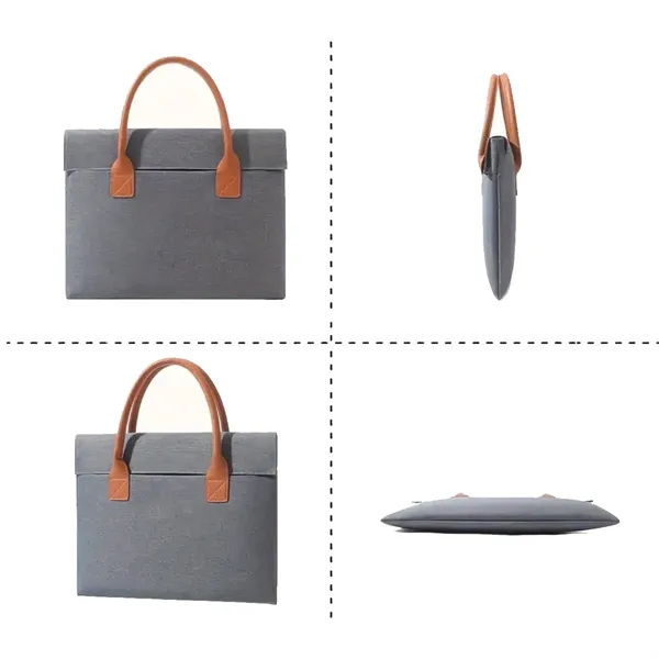 Briefcase Laptop Sleeve - Briefcase Laptop Sleeve - Image 3 of 3