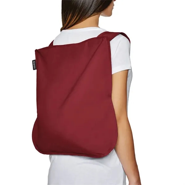 Reusable Foldable Backpack Shopping Bag - Reusable Foldable Backpack Shopping Bag - Image 3 of 3