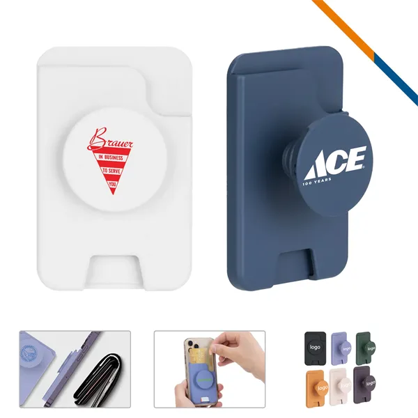 Berdo 2in1 Phone Magnetic Card Holder - Berdo 2in1 Phone Magnetic Card Holder - Image 0 of 10