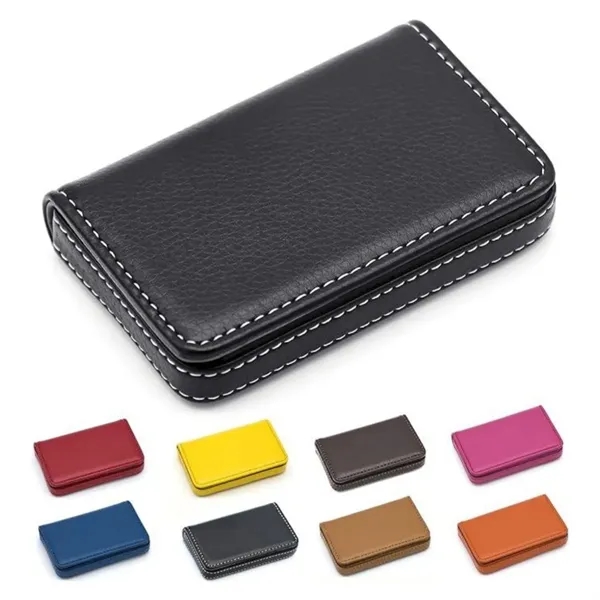 PU Leather Business Card Holder - PU Leather Business Card Holder - Image 0 of 3