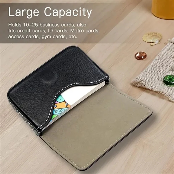 PU Leather Business Card Holder - PU Leather Business Card Holder - Image 1 of 3