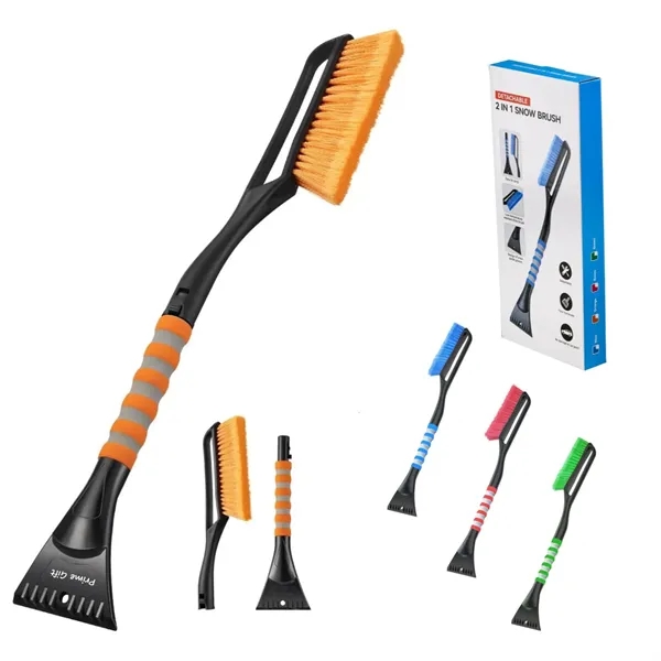 2-in-1 Detachable Snow Brush & Ice Scraper - 2-in-1 Detachable Snow Brush & Ice Scraper - Image 0 of 4