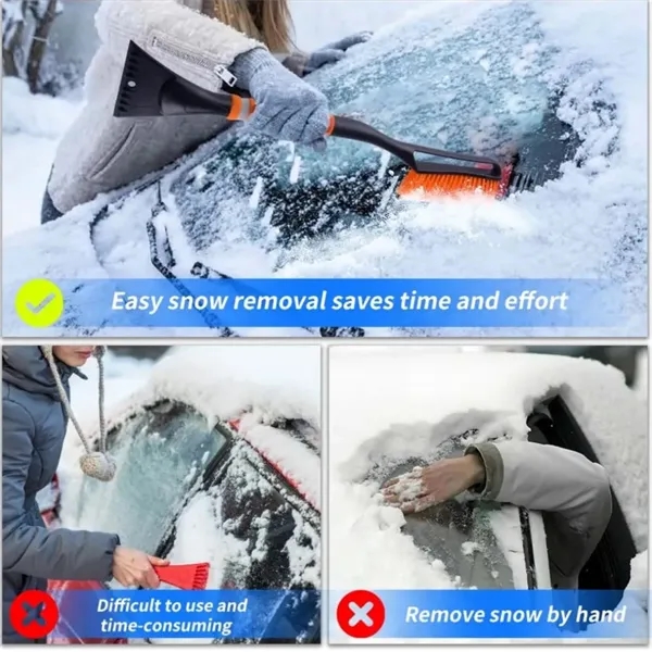 2-in-1 Detachable Snow Brush & Ice Scraper - 2-in-1 Detachable Snow Brush & Ice Scraper - Image 1 of 4