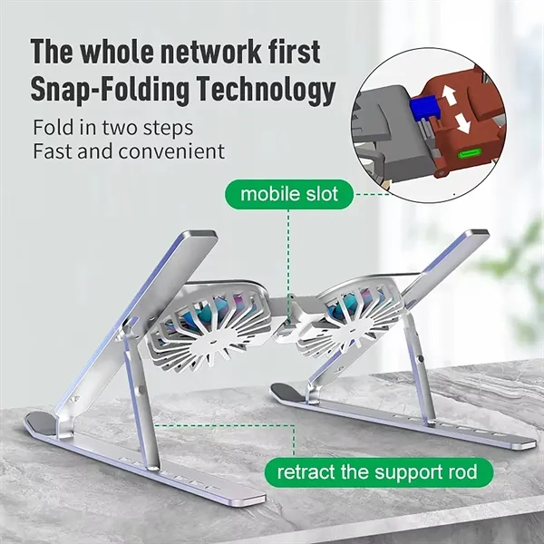 Laptop Cooling Pads Stand - Laptop Cooling Pads Stand - Image 2 of 4