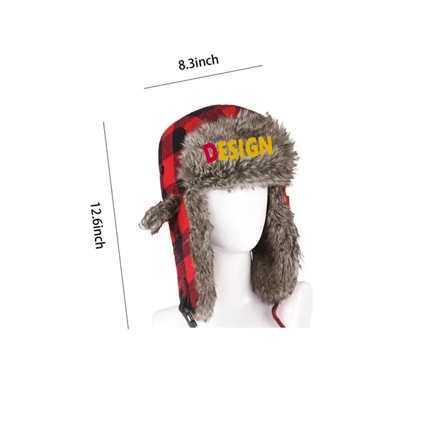 Plaid Trapper hat - Plaid Trapper hat - Image 1 of 1