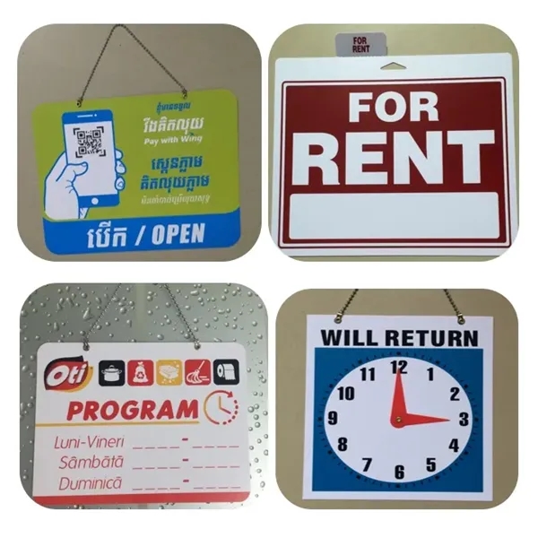 Plastic Sign Store hours Guide Direct Signage Safety Plaque - Plastic Sign Store hours Guide Direct Signage Safety Plaque - Image 2 of 3