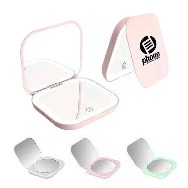 Compact LED Makeup Mirror