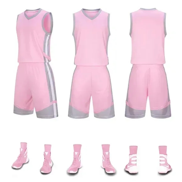 Custom Basketball Uniform with Pockets - Custom Basketball Uniform with Pockets - Image 3 of 8